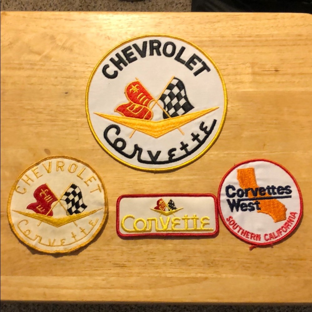 VTG Chevy Corvette Patches